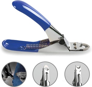Tondeuse à griffes professionnelle pour animaux de compagnie rasoir pointu en acier inoxydable coupe-ongles à grande ouverture pour chats et chiens outil de toilettage - Product Image 2
