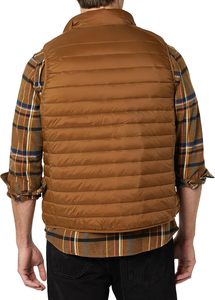 New Men's Short Puffer VestMens Lightweight Water-Resistant <b>Packable</b> Puffer Vest Men's <b>Jackets</b> - Product Image 2