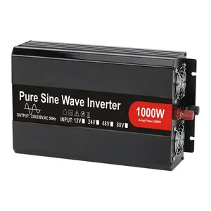 Ev kullanımı güneş invertör güç sinewave inverter sürücü yüksek güç 1000W güç inverteri transformatörler