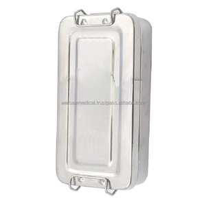 Caja de Instrumentos Médicos WARSAW con Ganchos, Certificada por ISO y CE, Instrumentos de Acero Inoxidable |   Portaagujas - Product Image 4