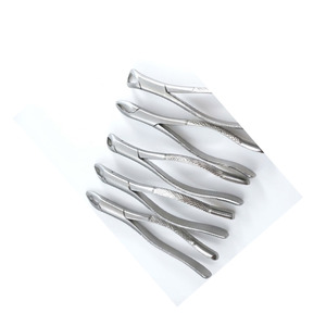 Ensemble de 5 forceps d'extraction dentaire en acier inoxydable allemand, instruments chirurgicaux professionnels pour l'extraction des dents - Product Image 4