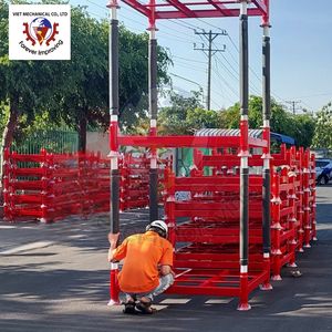 High Quality Heavy-Duty Dismountable Steel <b>Pallets</b> Wholesale Stackable Warehouse Storage Racks & <b>Shelves</b> Efficient Solutions - Product Image 2