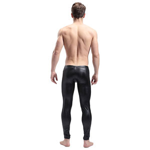 กางเกงหนังผู้ชายคุณภาพพรีเมียมแบบขายส่งปี 2026 ปรับแต่งได้ น้ำหนักเบา ดีไซน์เอวสูง สวมใส่สบายๆ - Product Image 2