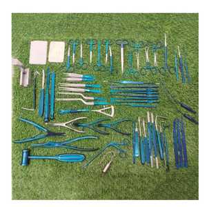 Premium Rhinoplasty Titanium Complete Set of 50Pcs Nose Plastic Surgery Surgical Instruments with Box CE Certified - Product Image 1