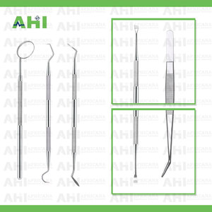 Kit de Nettoyage Dentaire Personnalisé pour l'Industrie Médicale Africaine – 5 Pièces en Acier Inoxydable de Qualité Supérieure, Manuel, Certifié CE - Product Image 2