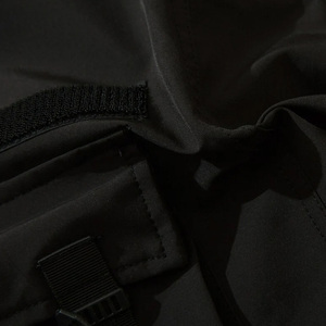 Pantalon respirant léger à sangle réglable, multi-poches, durable, coupe ajustée, imperméable, style urbain, taille élastique, style streetwear, haute qualité - Product Image 5