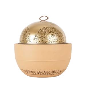 Support de casserole en acier inoxydable arabe rond écologique de meilleure qualité fait à la main de luxe de table service de nourriture chaude - Product Image 1