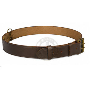 Ceinture en cuir personnalisée Sam Browne avec sangle durable, boucle en acier, style décontracté, personnalisable et écologique - Product Image 4
