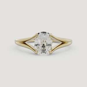 Diamond Engagement Rings 14k 18k Solid Gold Elongated <b>Cushion</b> Cut Lab Grown Luxury Bridal Modern <b>Statement</b> Jewelry Manufacturer - Product Image 6