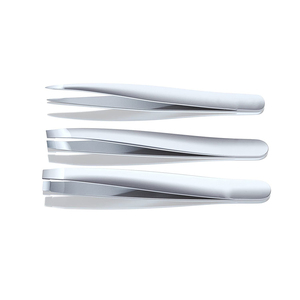 Kit Profesional de Pinzas para Cejas, Pinzas Inclinadas para Eliminar Vello Facial Encarnado, Juego de 3 Pinzas para Cejas - Product Image 1