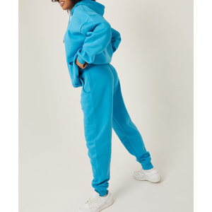 Conjunto Deportivo Informal de Dos Piezas para Mujer, Conjunto Deportivo de Invierno con Sudadera, Conjunto Deportivo Personalizado de Estilo Urbano con Pantalones Jogger y Sudadera con Capucha - Product Image 5