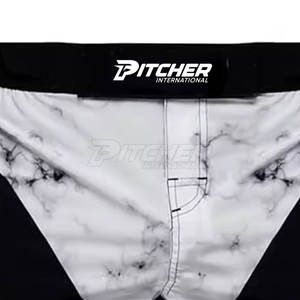 Shorts de MMA de nivel profesional, de secado rápido y tela elástica, diseñados para entrenamientos intensivos, sesiones de grappling y ejercicios de fitness de MMA. - Product Image 3