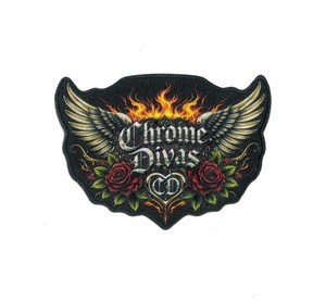 Aponik American Motorcycle Club Embroidered Twill Patch Iron-On From Taiwan - Product Image 5