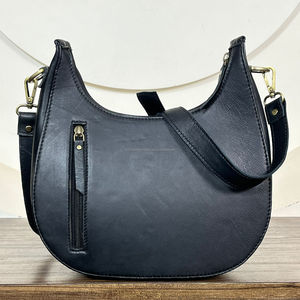 Bolso de Hombro de Cuero Genuino con Diseño Floral Hecho a Mano, Elegante y a la Moda para Mujer, con Cierre de Cremallera, Venta al Por Mayor - Product Image 6
