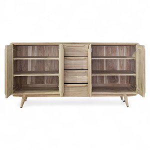 Aparador de Diseño Moderno con 4 Cajones y Puertas, Mueble para Comedor, Cocina o Dormitorio - Product Image 4