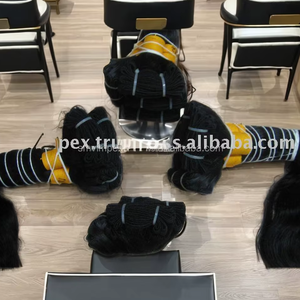 La mejor textura, el mejor color, la mejor extensión, cabello humano weaving100 % remy, trama de cabello humano - Product Image 6