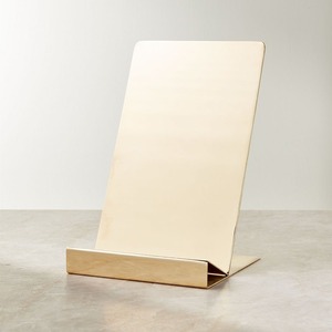 Support de livre de recettes en marbre blanc de luxe, robuste, pour cuisine, élégant présentoir de comptoir, repose-livre de cuisine en pierre - Product Image 2