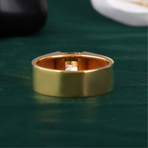 Anillo de compromiso de rubí cultivado en laboratorio de 2.05 CT con corte princesa, oro de 14K, solitario VVS-VS DEF, engaste de púas nupcial, buen corte, claridad VS1 - Product Image 4
