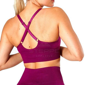 Soutien-gorge de sport pour femme à fort impact, rembourré, bretelles réglables, maille respirante, pour la gym, le yoga, le fitness et l'entraînement athlétique - Product Image 6