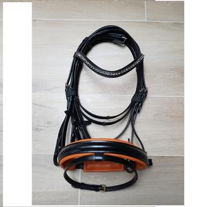 Bridon d'équitation en cuir de qualité supérieure, nouveau style western, magnifiques bridons en cuir avec rênes en cuir - Product Image 3