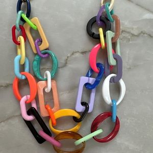 Bijoux en chaîne à maillons en résine de designer haut de gamme pour un usage quotidien et pour les soirées - Product Image 6