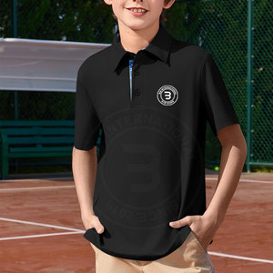Chemises Polo de Golf pour Jeunes, Décontractées et Sportives, Confortables et Performantes, Vêtements d'Équipe de Golf Junior, Séchage Rapide - Product Image 6