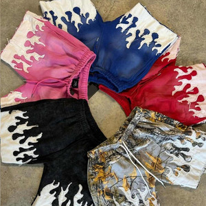 Wholesale Custom Embroidery <b>Patches</b> Logo Summer Casual Streetwear Baggy Camo 3D Camo Print Cargo <b>Shorts</b> for <b>Men</b> - Product Image 6