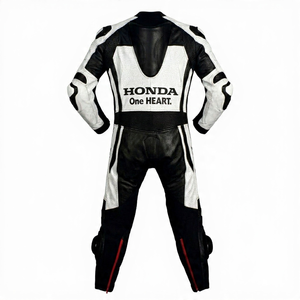 ชุดแข่งมอเตอร์ไซค์ Marc Marquez MotoCP รุ่น Zonda ทำจากหนังวัว/หนังจิงโจ้ สำหรับขี่มอเตอร์ไซค์/จั๊มสูทขี่มอเตอร์ไซค์/ชุดหนังมาตรฐาน CE ระดับ 2 - Product Image 2