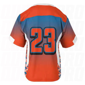 Camiseta de Lacrosse para Hombre, Totalmente Personalizada, Superventas, Antiarrugas, Transpirable, Resistente, para Entrenamiento y Partidos - Product Image 6