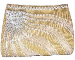 Designer Women's Gift <b>Clutch</b> Bag Black Satin Evening/Party/<b>Wedding</b> Shoulder Bag Birthday Diamonds Rhinestone Lowellcraft - Product Image 1