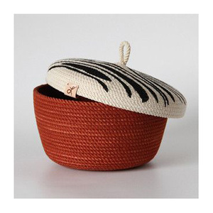 Cesta de Almacenamiento Rectangular de Ratán Natural Hecha a Mano con Asa, Organizador Multiusos Ecológico Tejido para Ropa, Juguetes y Mantas - Product Image 2