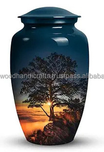 Urnas de cremación para adultos hechas a mano para cenizas Urnas funerarias para hombres y mujeres a bajo precio - Product Image 4