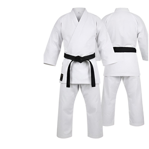 Customized Karate Gi Uniform 100% Cotton Durable Adult Sportswear Martial Arts Loose Fit Breathable Lightweight Karate Suit - Product Image 3