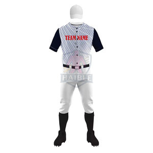 ชุดกีฬาเบสบอลแบบสั่งทำพิเศษ ระบายอากาศได้ดี คุณภาพสูง รุ่นใหม่ล่าสุด พร้อมสีและโลโก้ตามสั่ง - Product Image 2