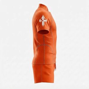 Nouvelle tenue de rugby tendance à séchage rapide, impression par transfert thermique, manches courtes, 100% polyester, qualité supérieure pour hommes - Product Image 4