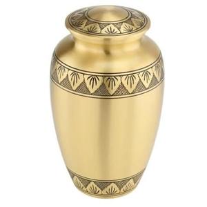 Urnas Metálicas para Cenizas Humanas, Novedad al por Mayor, para Adultos, Hombres y Mujeres, para Funerales o el Hogar, con Grabado en Relieve - Product Image 1