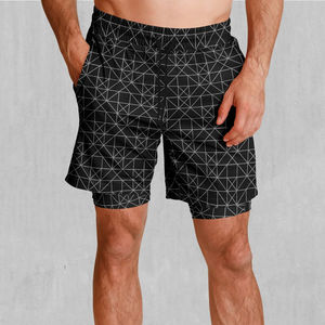 Pantalones Cortos de Trabajo para Hombre de Alta Calidad, Personalizados, Ecológicos, de Nailon/Algodón, Largos hasta la Rodilla, con Cierre de Cordón, Sublimados para Playa - Product Image 1