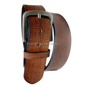 Cinturón de Cuero Vacuno Genuino para Hombre, Estilo Casual, con Hebilla de Aleación, Cinturones de Cuero Vacuno Real a la Moda para Hombre - Product Image 3