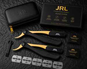 JRL Gold Stainless Steel Magnetic <b>Straight</b> Razor High Quality Shaving Tool Custom Logo Color Packing - Product Image 6
