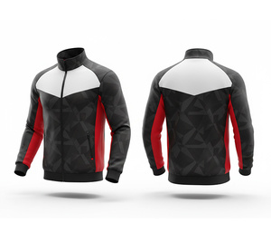 <b>Lightweight</b> Full Zip Sublimated Sports <b>Jacket</b> <b>Running</b> and Fitness Wear Warm Breathable Quick Dry | Sizes Men Women Youth - Product Image 2