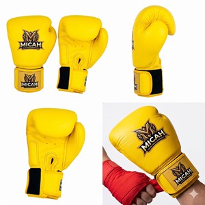 Guantes de Boxeo Personalizados con Logotipo de Marca, de Piel Sintética PU, Ligeros, de Dedo Completo, Grado Profesional, para Entrenamiento y Sparring, con Cierre de Gancho y Bucle - Product Image 2