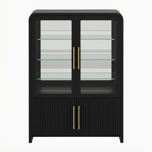 Display Cabinet Solid Wood Modern Coffee <b>Table</b> for Living Room Tv Showcase Living Room Furniture Wood Furniture Wholesale Custom - Product Image 1