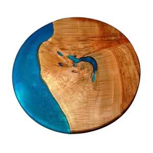 Planche à découper carrée en bois d'acacia pliable, durable, écologique, réutilisable, passe au lave-vaisselle, épaisseur 2 cm, pour charcuterie et fromages - Product Image 6