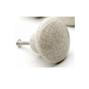 Boutons carrés modernes en céramique poignées de commode pour placard armoire placard tiroir armoires de cuisine boutons boutons de commode - Product Image 4
