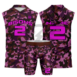 Uniformes de Fútbol Americano Personalizados sin Capucha, Antiarrugas, Transpirables, de Poliéster y Elastano, Sublimados, Elásticos en 4 Direcciones, para Niños y Niñas - Product Image 5