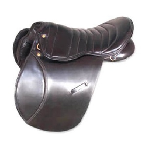 Selle d'équitation polyvalente anglaise pour saut d'obstacles et dressage, qualité supérieure, logo personnalisé, 100% cuir de buffle, arceau en fibre de verre, acier inoxydable - Product Image 1