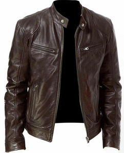 Proveedor Directo de Fábrica, Fabricante de Pakistán, Chaquetas de Cuero para Hombre, Nuevas, Elegantes, con Servicio OEM, Más Vendidas - Product Image 3