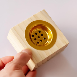 Nouveau brûleur d'encens Mabkhara carré en bois minimaliste en gros pour usage religieux lors des festivals arabes orientaux - Product Image 2