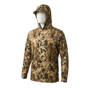 Vente en gros de sweats à capuche de chasse camouflage imperméables pour la pêche et la chasse, service OEM et ODM, pour les sports de plein air - Product Image 3