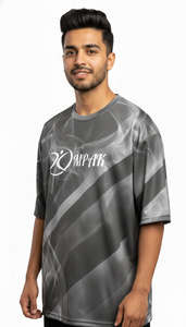 เสื้อยืดโอเวอร์ไซส์พิมพ์ลายซับลิเมชั่น แฟชั่นลำลองแนวสตรีทสำหรับผู้ชาย - Product Image 5